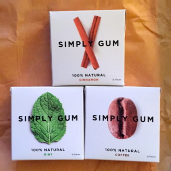 Gluten-free natural gum by Simply Gum